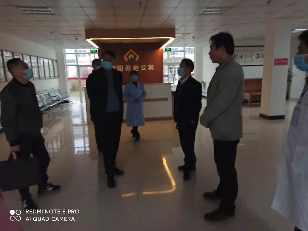 县民政局领导来我院指导工作